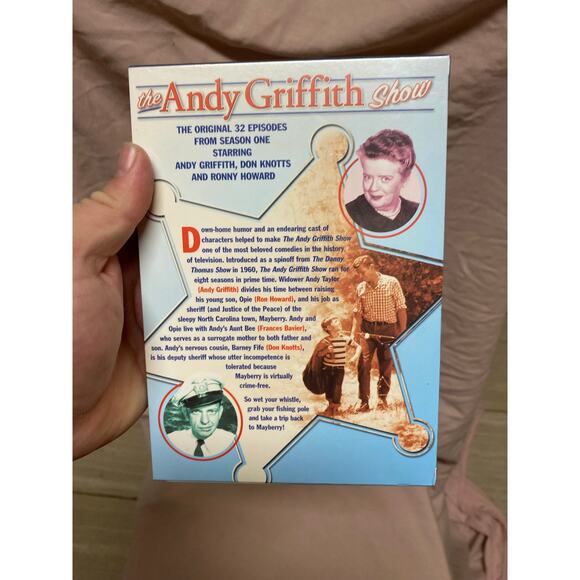 NEW-The Andy Griffith Show - The Complete First Season (DVD, 2004, 4-Disc Set) - Picture 3 of 3